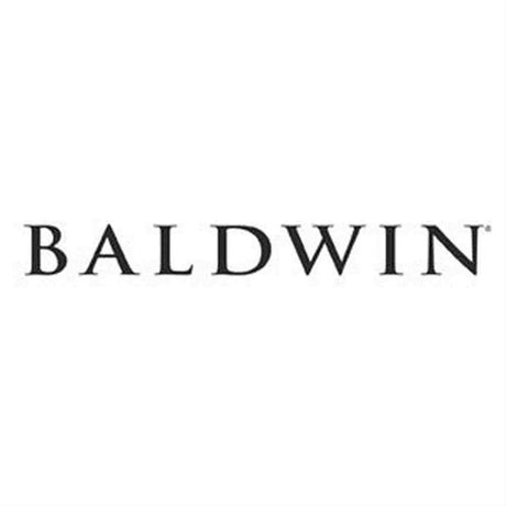Baldwin ENCURTRR055 ENCURTRR Curve Keyed Entry Single Cylinder Door Lever Lifetime Polished Nickel