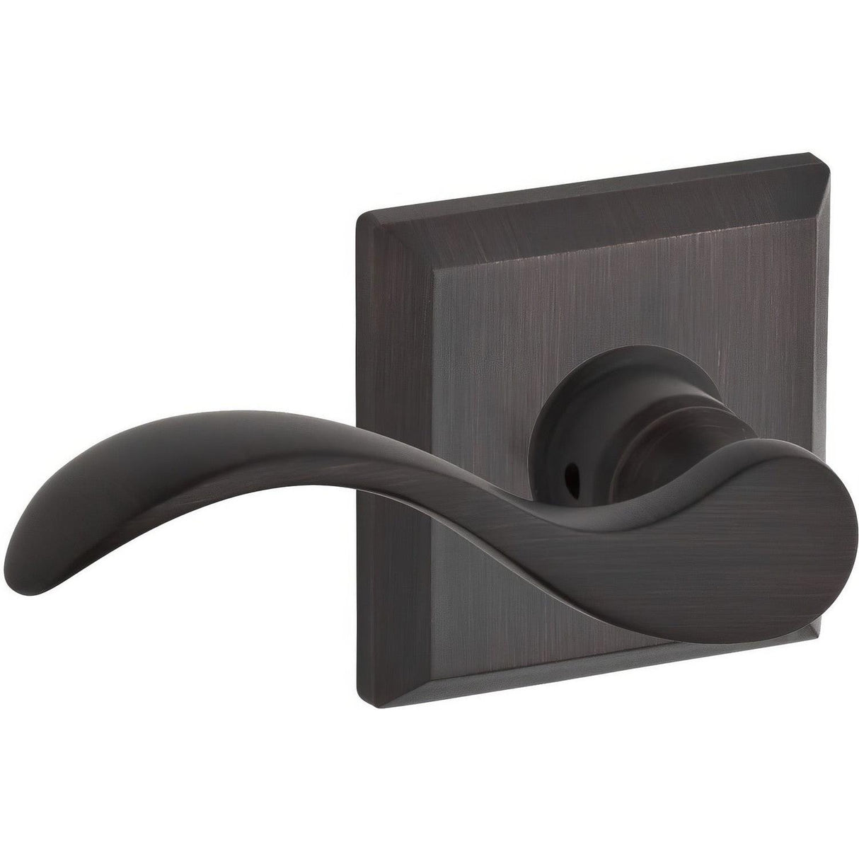 Baldwin ENCURTSR112 ENCURTSR Curve Keyed Entry Single Cylinder Door Lever Venetian Bronze