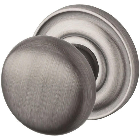Baldwin ENROUTRR152 EN.ROU.TRR Round Keyed Entry Single Cylinder Knobset Matte Antique Nickel
