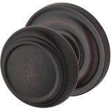 Baldwin ENTRATRR112 EN.TRA.TRR Traditional Keyed Entry Single Cylinder Knobset Venetian Bronze