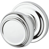 Baldwin ENTRATRR260 EN.TRA.TRR Traditional Keyed Entry Single Cylinder Knobset Polished Chrome