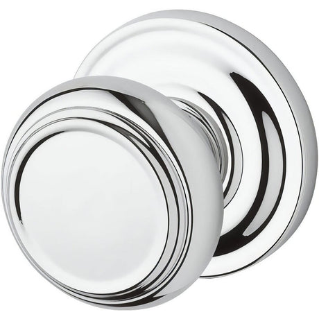 Baldwin ENTRATRR260 EN.TRA.TRR Traditional Keyed Entry Single Cylinder Knobset Polished Chrome