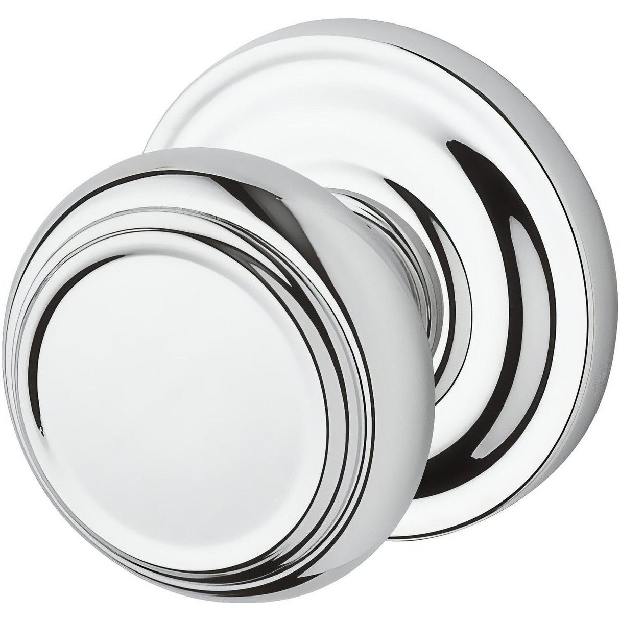 Baldwin FDTRATRR260 FD.TRA.TRR Traditional Dummy Knobset Polished Chrome