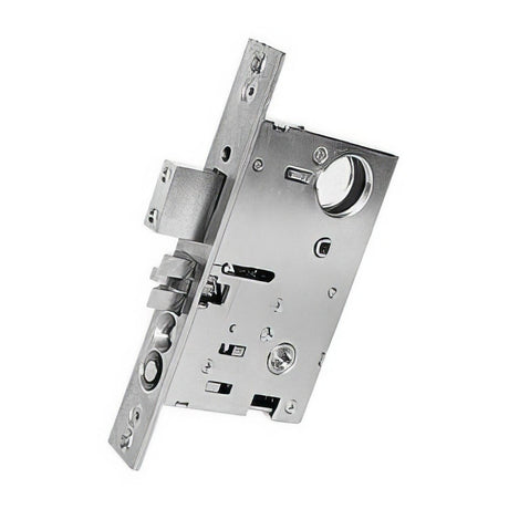 Baldwin G6010060LRLS G6010.LRLS Left Hand Reverse Bevel Door Lever or Storeroom Mortise Lock Satin Brass and Brown