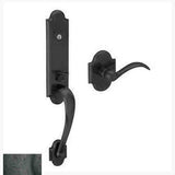 Baldwin 85354402ACLH distressed oil rubbed bronze handleset trim pack