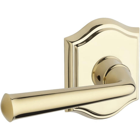 Baldwin HDFEDTAR003 HDFEDTAR Federal Individual Dummy Door Lever Polished Brass