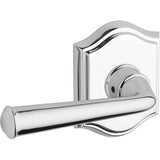 Baldwin HDFEDTAR260 HDFEDTAR Federal Individual Dummy Door Lever Polished Chrome