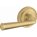 Baldwin HDFEDTRR044 HDFEDTRR Federal Individual Dummy Door Lever Satin Brass