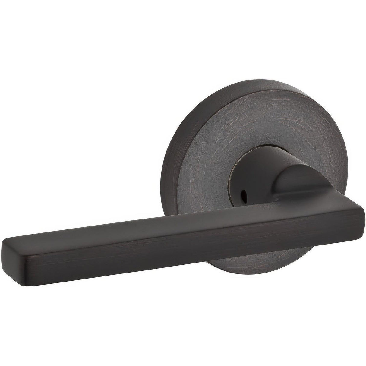 Baldwin HDSQUCRR112 HDSQUCRR Square Individual Dummy Door Lever Venetian Bronze