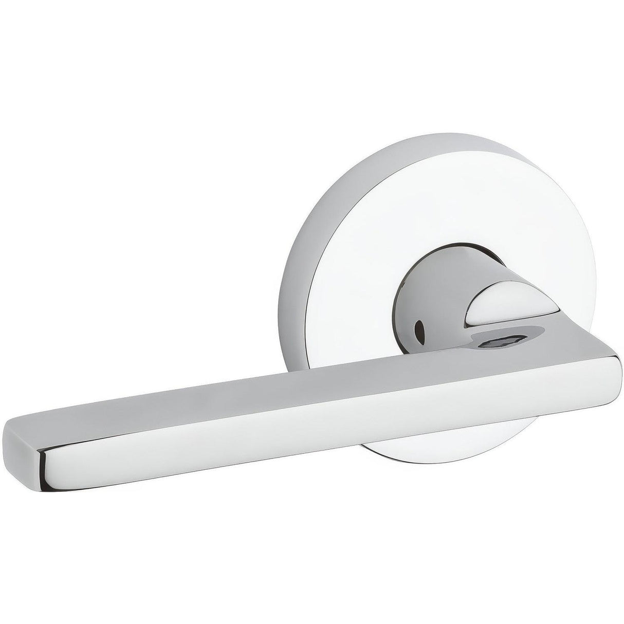 Baldwin HDSQUCRR260 HDSQUCRR Square Individual Dummy Door Lever Polished Chrome