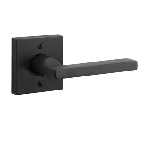 Baldwin HDSQUCSR190 HDSQUCSR Square Individual Dummy Door Lever Satin Black