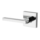 Baldwin HDSQUCSR260 HDSQUCSR Square Individual Dummy Door Lever Polished Chrome