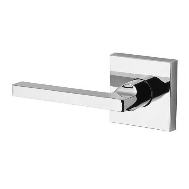 Baldwin HDSQUCSR260 HDSQUCSR Square Individual Dummy Door Lever Polished Chrome