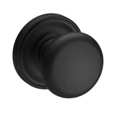 Baldwin PSROUTRR190 PS.ROU.TRR Round Passage Knobset Satin Black