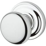 Baldwin PSROUTRR260 PS.ROU.TRR Round Passage Knobset Polished Chrome