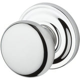 Baldwin PVROUTRR260 PV.ROU.TRR Round Privacy Knobset Polished Chrome