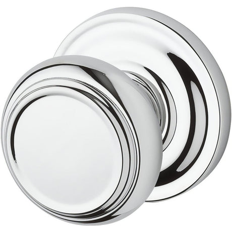 Baldwin PVTRATRR260 PV.TRA.TRR Traditional Privacy Knobset Polished Chrome