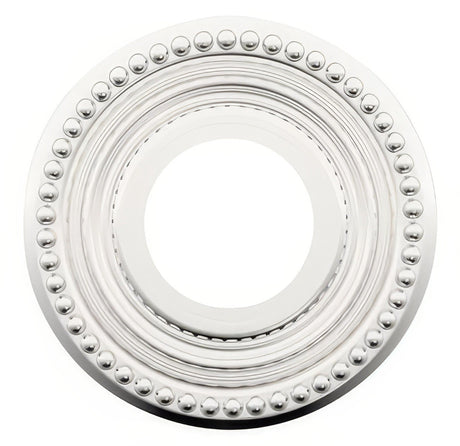 Baldwin R007050IPS satin brass and black rosette