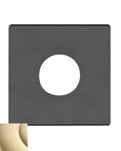 Baldwin R017003IPS lifetime polished brass rosette