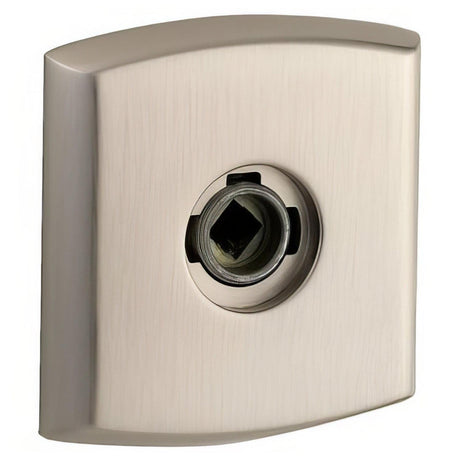 Baldwin R026056PV R026.PV Pair of 3" Height Soho Privacy Rosettes Lifetime Satin Nickel