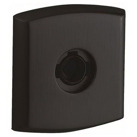 Baldwin R026102PV R026.PV Pair of 3" Height Soho Privacy Rosettes Oil Rubbed Bronze
