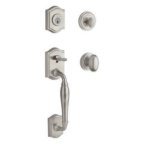Baldwin SCWESXELLTRR150 Westcliff Single Cylinder Handleset Satin Nickel