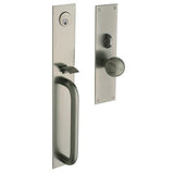 Baldwin 6540150ENTR satin nickel 6540.entr san diego single cylinder mortise handleset trim set