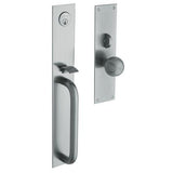 Baldwin 6540264FD satin chrome handleset trim pack