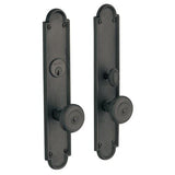 Baldwin 6541003ENTR lifetime polished brass handleset trim pack
