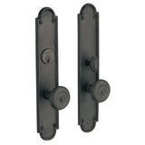 Baldwin 6541003FD lifetime polished brass handleset trim pack
