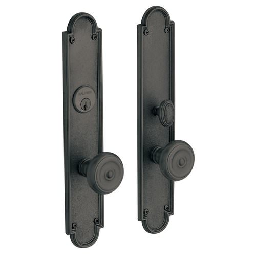 Baldwin 6541003FD lifetime polished brass handleset trim pack
