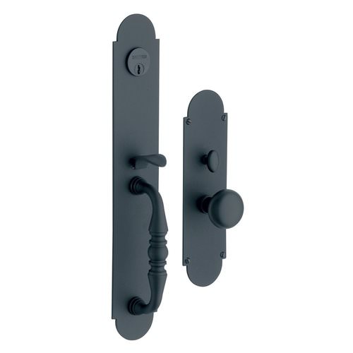 Baldwin 6543003DBLC lifetime polished brass handleset trim pack