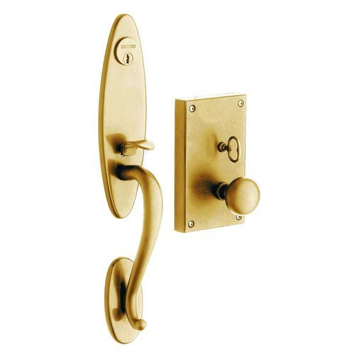 Baldwin 6549102RENT 6549.RENT Williamsburg Right Hand Single Cylinder Mortise Handleset Trim Set Oil Rubbed Bronze