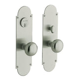 Baldwin 6555056ENTR lifetime satin nickel handleset trim pack