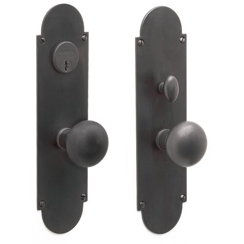 Baldwin 6555102ENTR oil rubbed bronze handleset trim pack