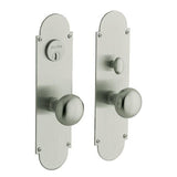 Baldwin 6555150ENTR satin nickel handleset trim pack