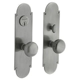 Baldwin 6555151ENTR antique nickel handleset trim pack
