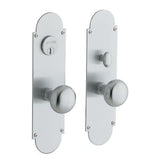 Baldwin 6555264ENTR satin chrome handleset trim pack