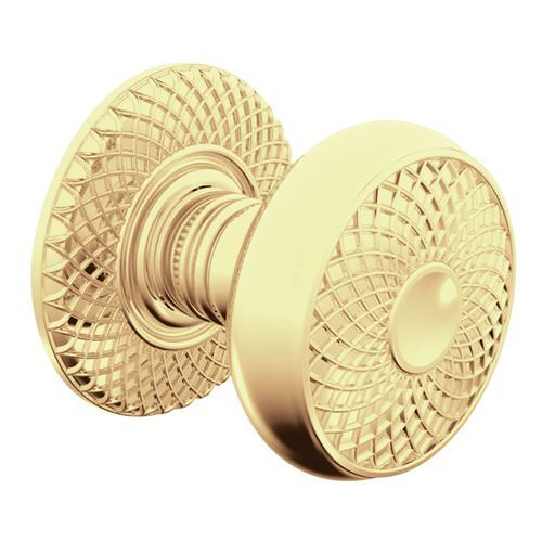 Baldwin K002040IMR K002.IMR Individual Estate Door Knob Satin Brass