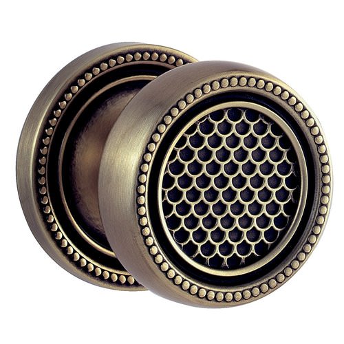 Baldwin K004038MR aged brass dummy door knob