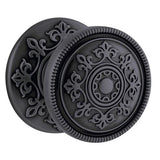 Baldwin K006050IMR K006.IMR Individual Estate Door Knob Satin Brass and Black