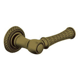 Baldwin L002050RMR L002.RMR Individual Right Hand Estate Dummy Door Lever Satin Brass and Black