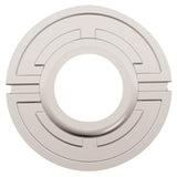 Baldwin R001055FD R001.FD Pair of Estate Rosettes for Dummy Functions Lifetime Polished Nickel