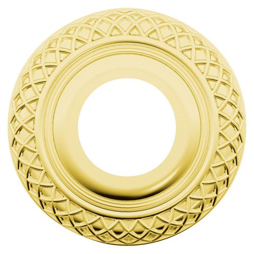 Baldwin R003034FD R003.FD Pair of Estate Rosettes for Dummy Functions Lacquered Vintage Brass
