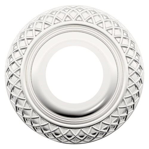 Baldwin R003003IDM R003.IDM Individual Estate Rosette for Dummy Functions Lifetime Polished Brass