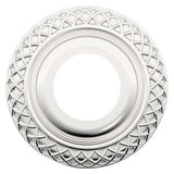 Baldwin R003003IDM R003.IDM Individual Estate Rosette for Dummy Functions Lifetime Polished Brass