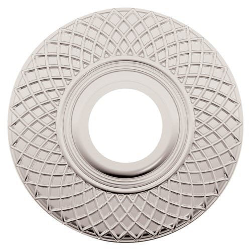 Baldwin R004003IDM lifetime polished brass rosette
