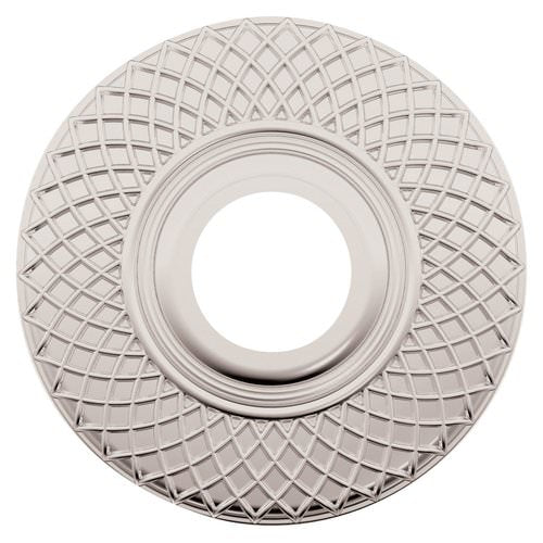 Baldwin R004034IPV R004.IPV Individual Estate Rosette for Privacy Functions Lacquered Vintage Brass