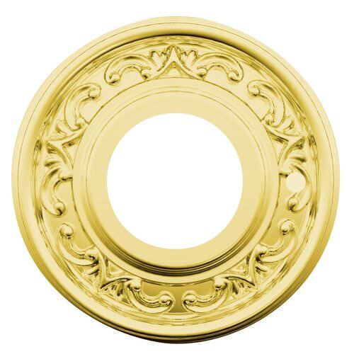 Baldwin R009003IDM R009.IDM Individual Estate Rosette for Dummy Functions Lifetime Polished Brass