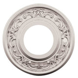 Baldwin R009412IDM R009.IDM Individual Estate Rosette for Dummy Functions Distressed Venetian Bronze